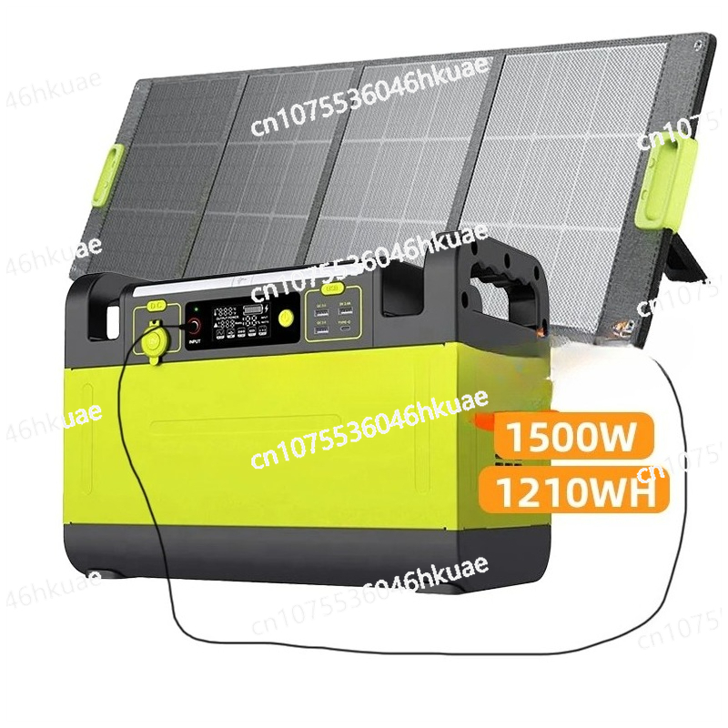 Outdoor Camping Outlet - 1500watt Portable Power Bank Power Station