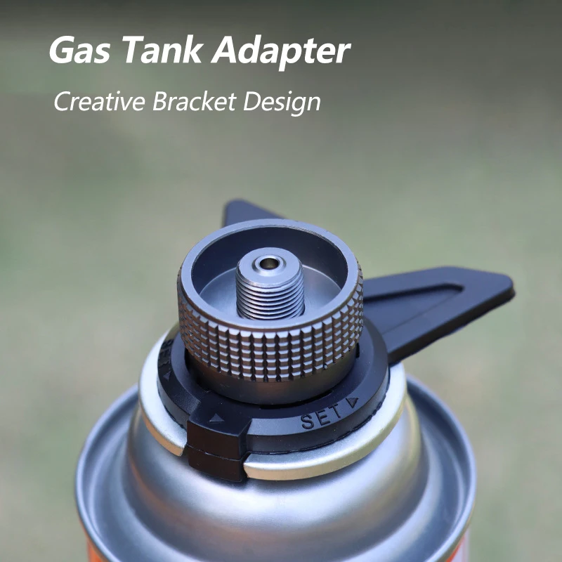 Outdoor Camping Gas Heater - Camping Burner Adaptor Outdoor Tourist Gas