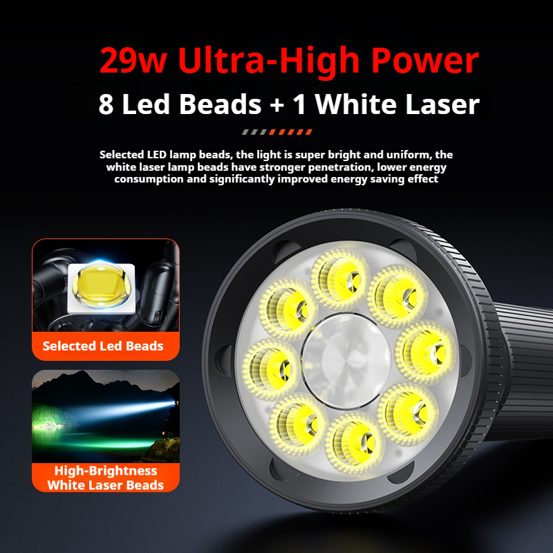Outdoor Camping Light Portable - PHILIPS 2025 New 9 Lamp Beads