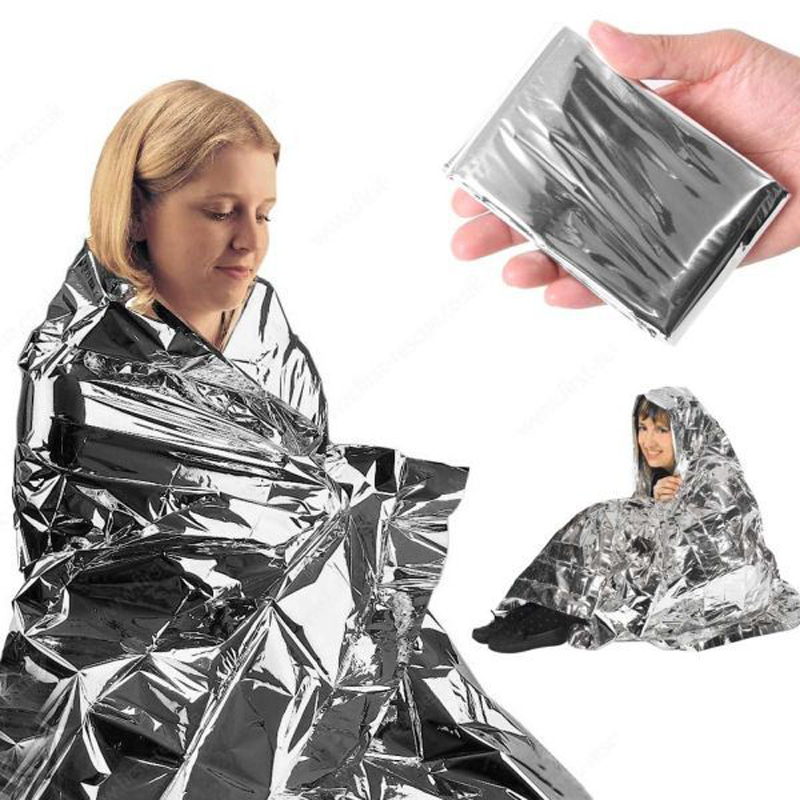 Outdoor Camping Heated Blanket - Emergent Blanket Mylar Thermal Outdoor Survive