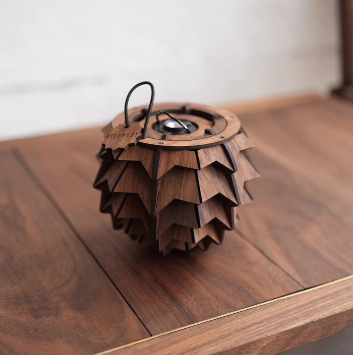 Outdoor Camping Showers - GOALZERO Black walnut pine cone lamp