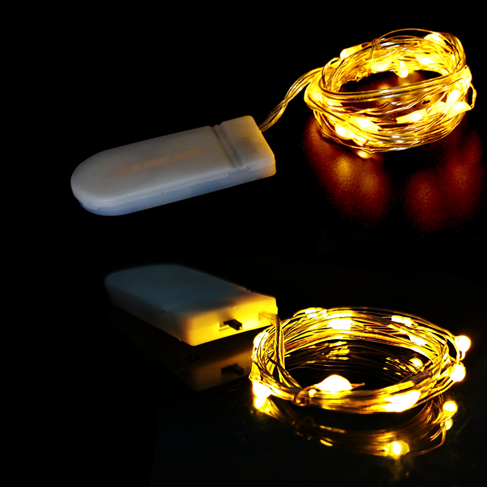 Outdoor Camping Lights String - LED Fairy Lights Copper Wire Waterproof