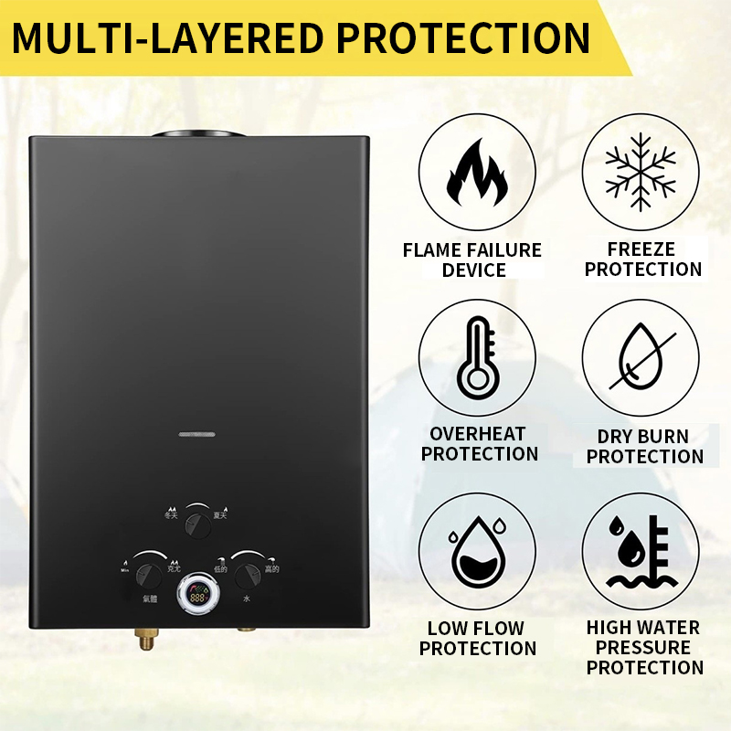 16L/18L/20L Instant-Heat Gas W - Outdoor Camping Water Heater 리뷰 및 가격