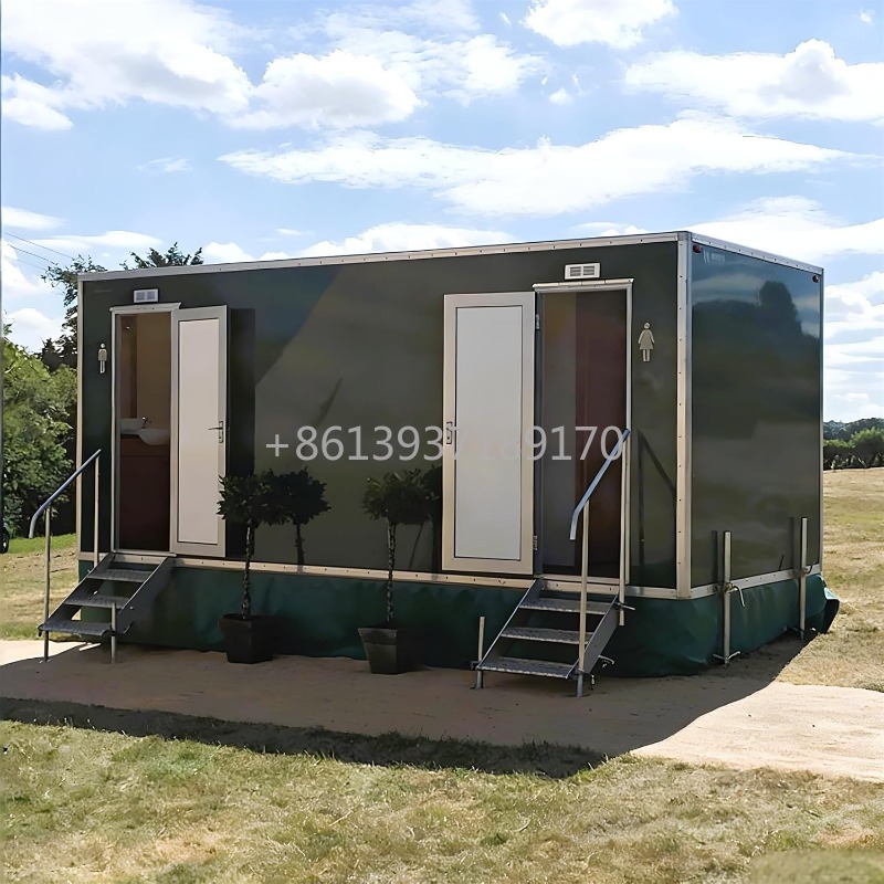 Mobile Toilet Trailer with Bas - Outdoor Camping Showers 리뷰 및 가격