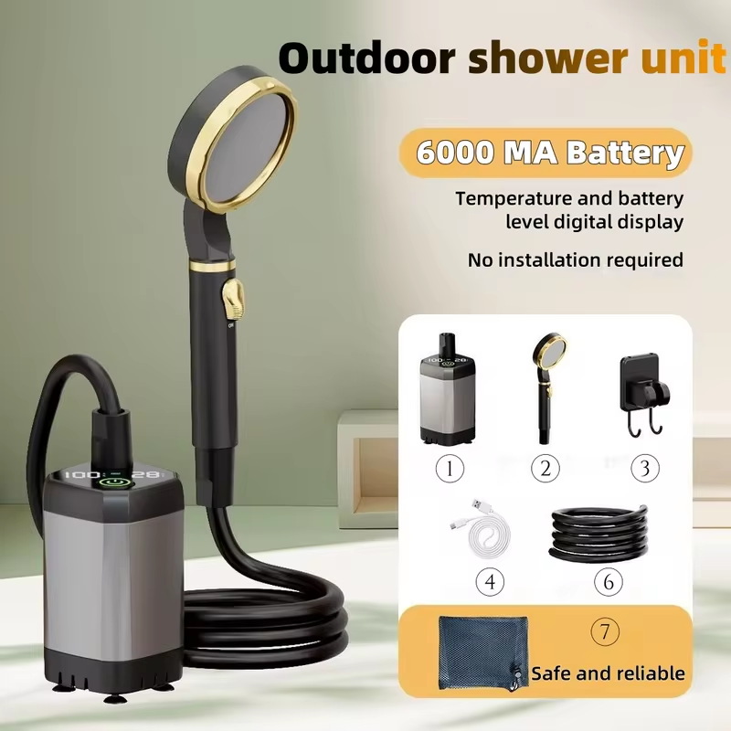 Portable outdoor electric show - Outdoor Camping Showers 리뷰 및 가격
