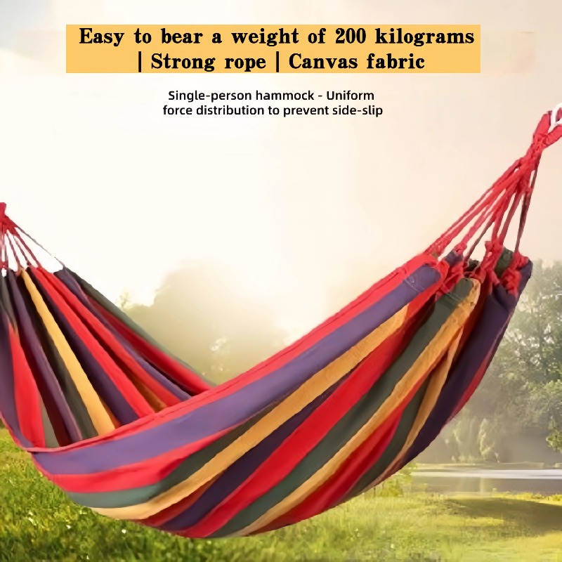 Thick Canvas Outdoor Hammock S - Outdoor Camping Store 리뷰 및 가격