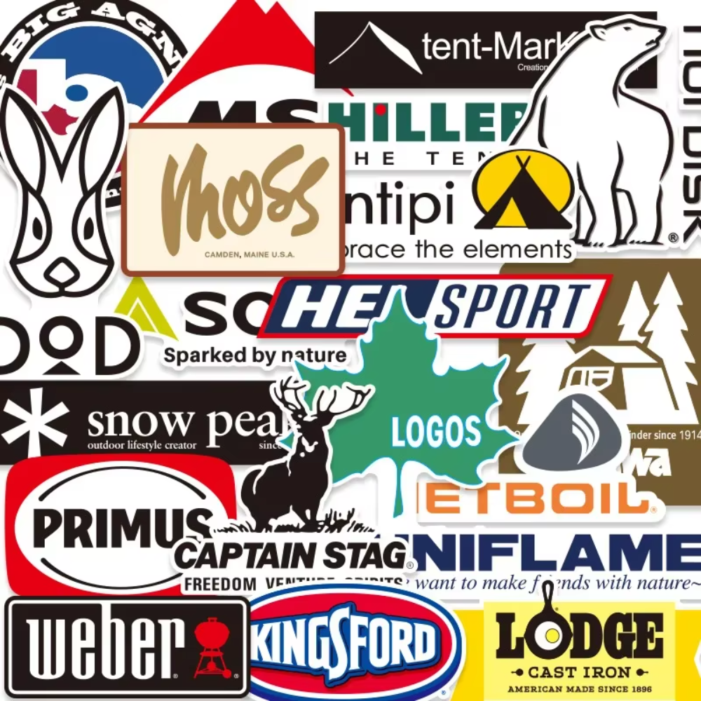 20Pcs Outdoor Stickers Pack Ca - Outdoor Camping Brand 리뷰 및 가격
