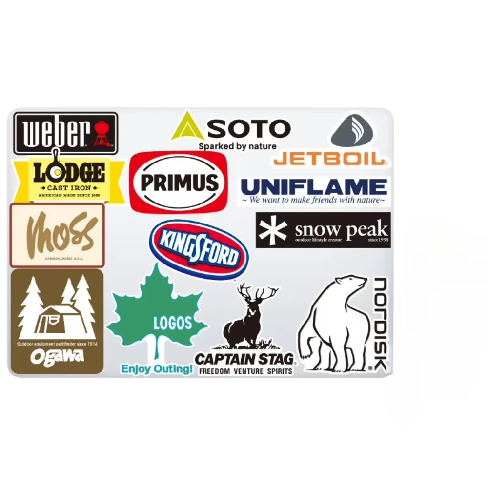 20Pcs Outdoor Stickers Pack Ca - Outdoor Camping Brand 리뷰 및 가격
