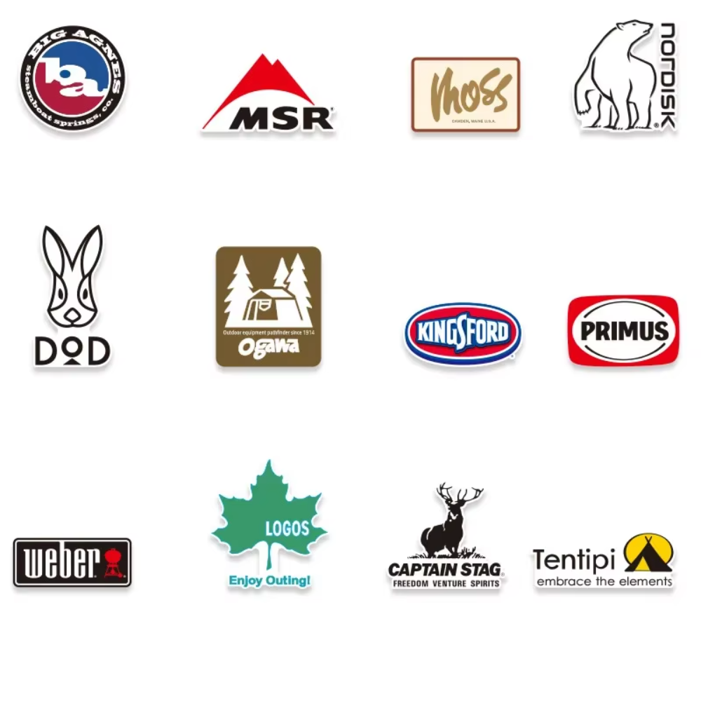 20Pcs Outdoor Stickers Pack Ca - Outdoor Camping Brand 리뷰 및 가격