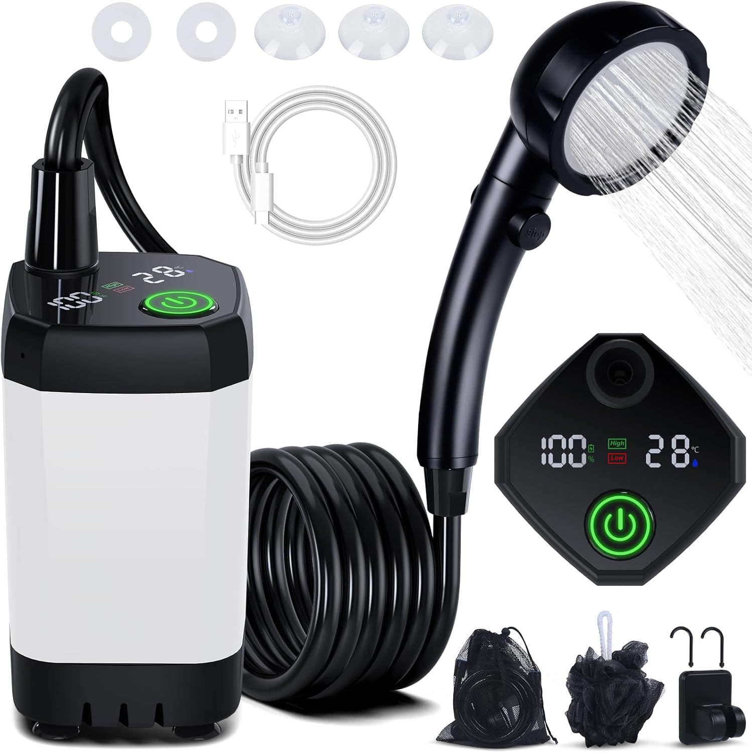 Portable Self-Priming Electric - Outdoor Camping Showers 리뷰 및 가격