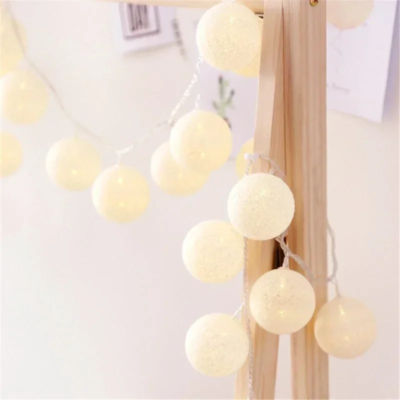 LED Cotton Balls String Lights - Outdoor Camping Lights String 리뷰 및 가격