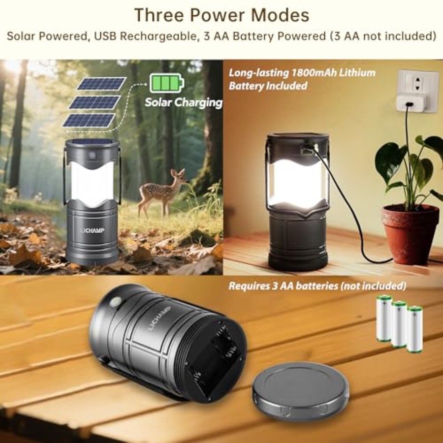 4-Pack Solar Camping Lantern U - Camping Solar Lantern 리뷰 및 가격