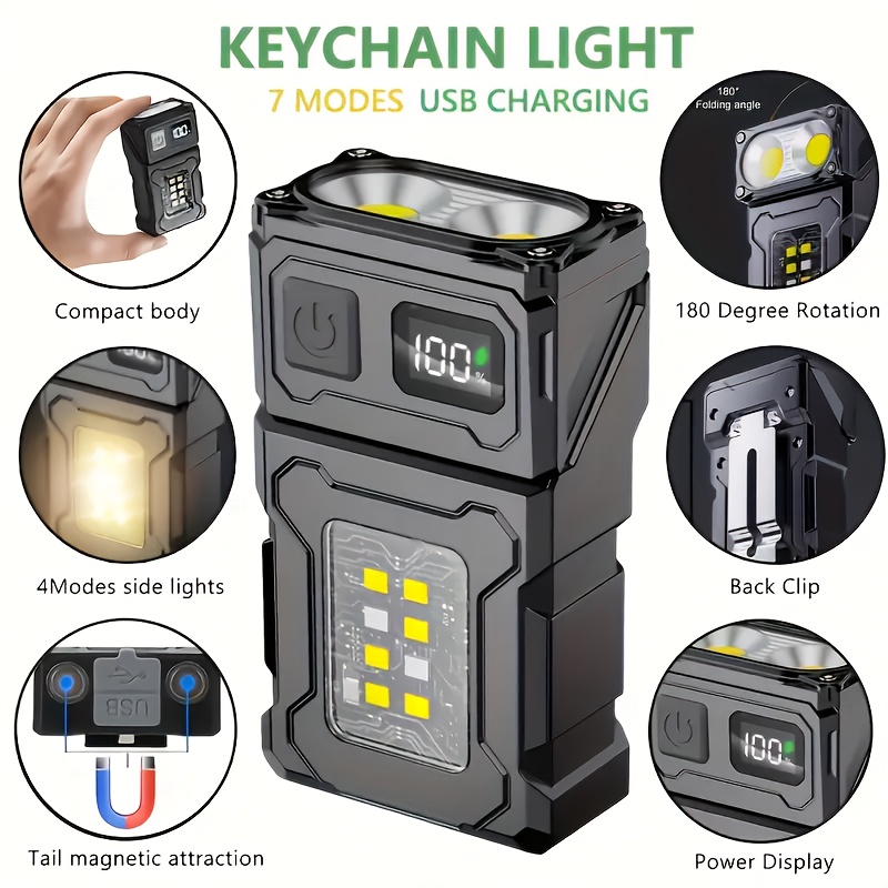 Mini Rechargeable LED Pocket F - Outdoor Camping Light Portable 리뷰 및 가격
