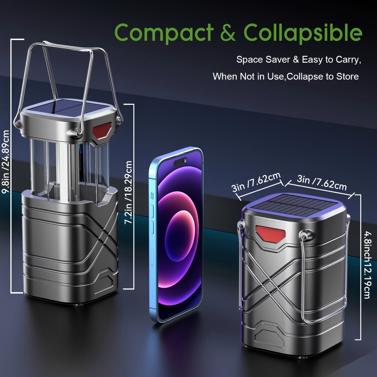 Solar Camping Lantern 2/4-Pack - Camping Solar Lantern 리뷰 및 가격