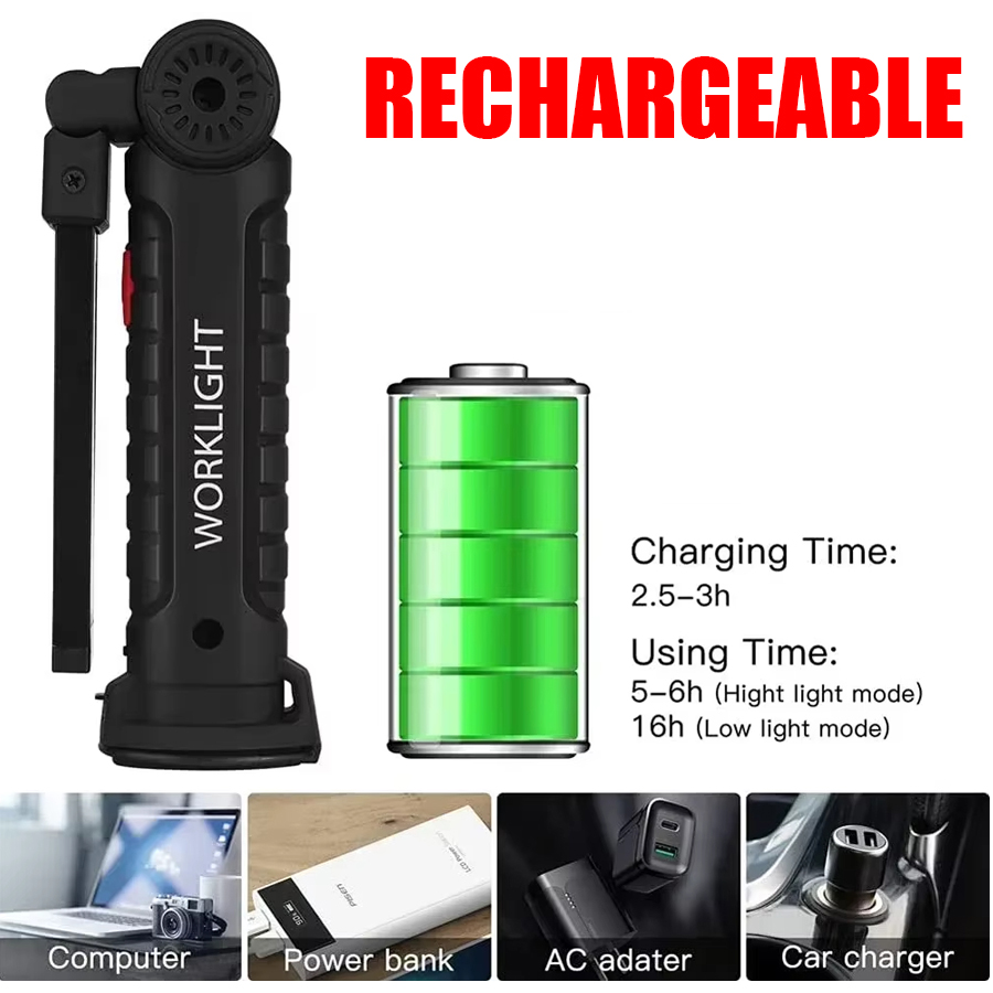 Portable LED Flashlight with M - Outdoor Camping Light Portable 리뷰 및 가격