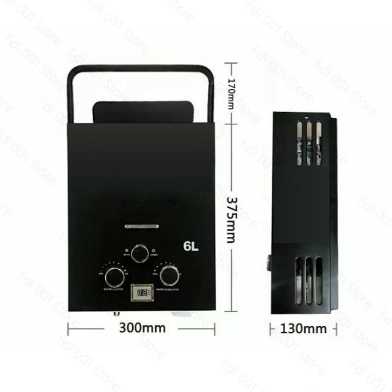 6L Portable Tankless Gas Water - Outdoor Camping Showers 리뷰 및 가격