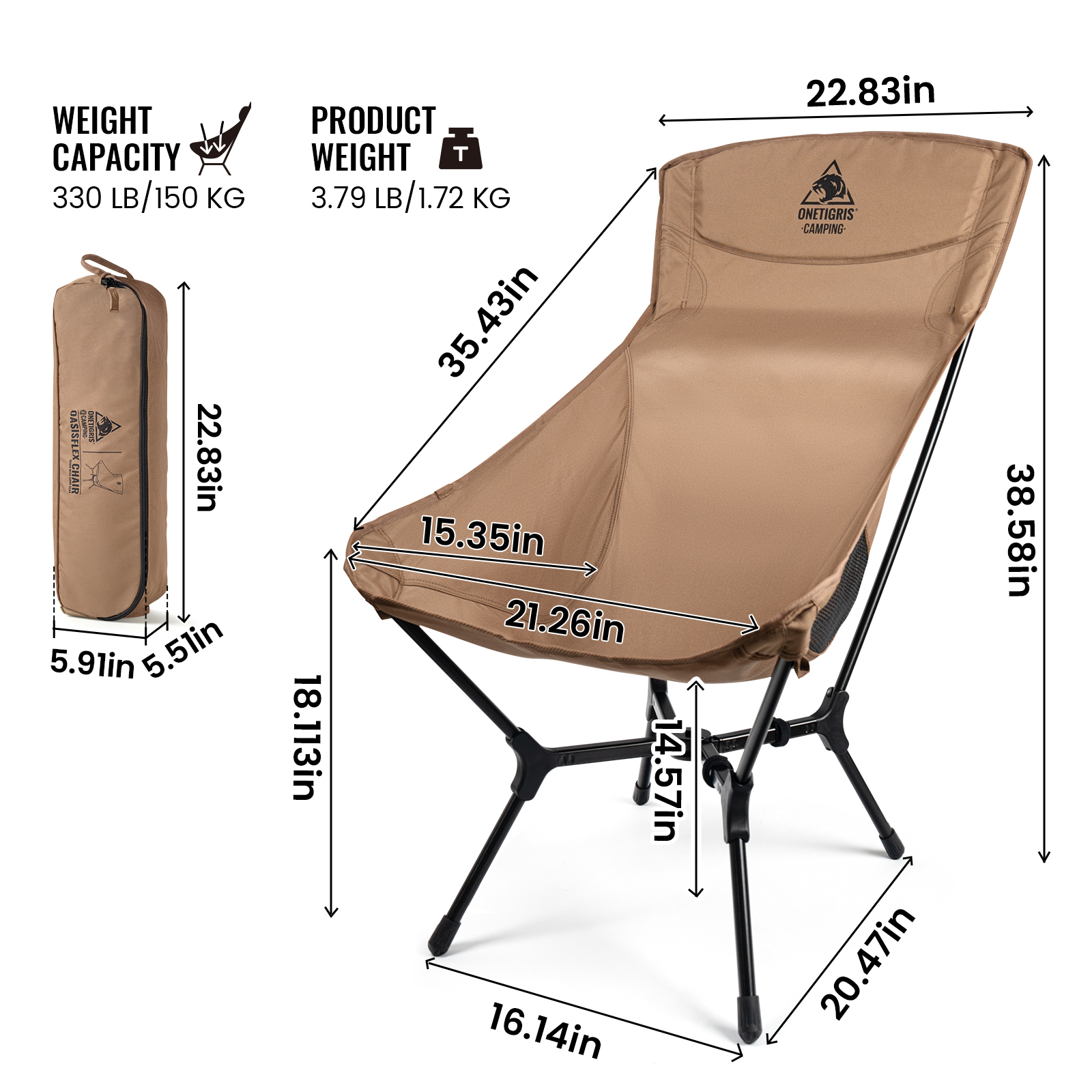 OneTigris Oasisflex Camping Fo - Outdoor Camping Table And Chairs 리뷰 및 가격