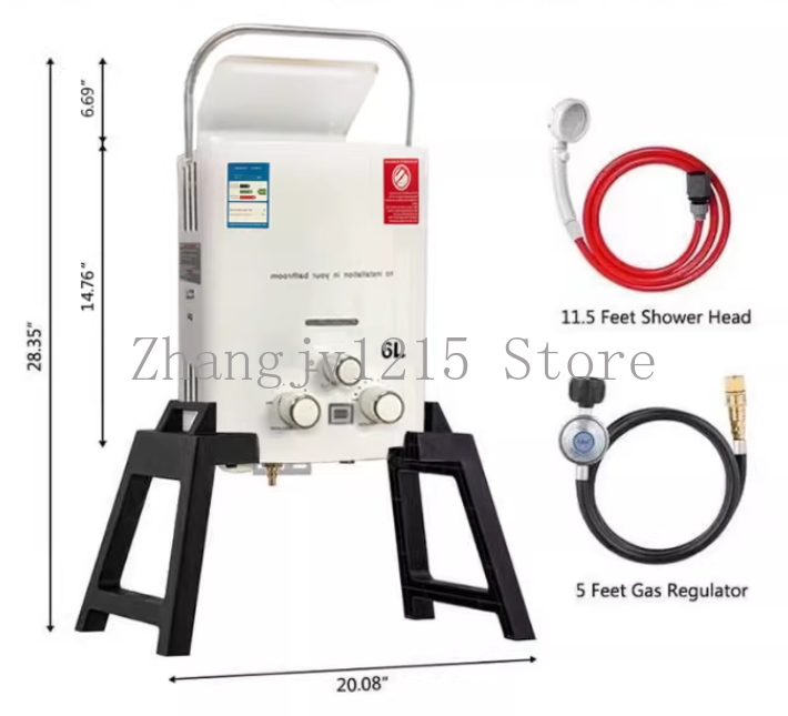 Propane LPG  Gas Tankless Wate - Outdoor Camping Water Heater 리뷰 및 가격