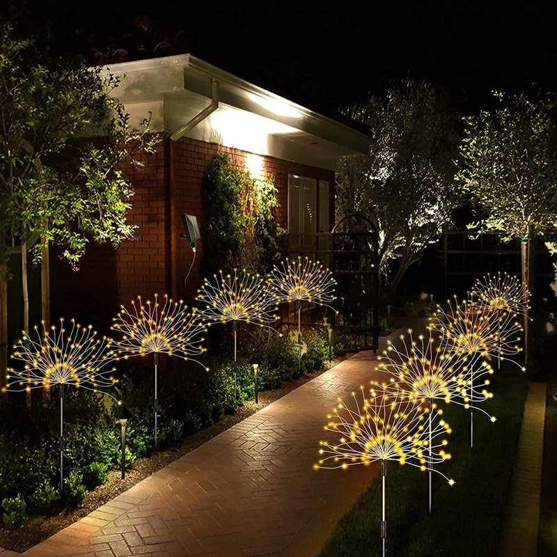 Solar Firework Lights Outdoor  - Outdoor Camping Lights String 리뷰 및 가격