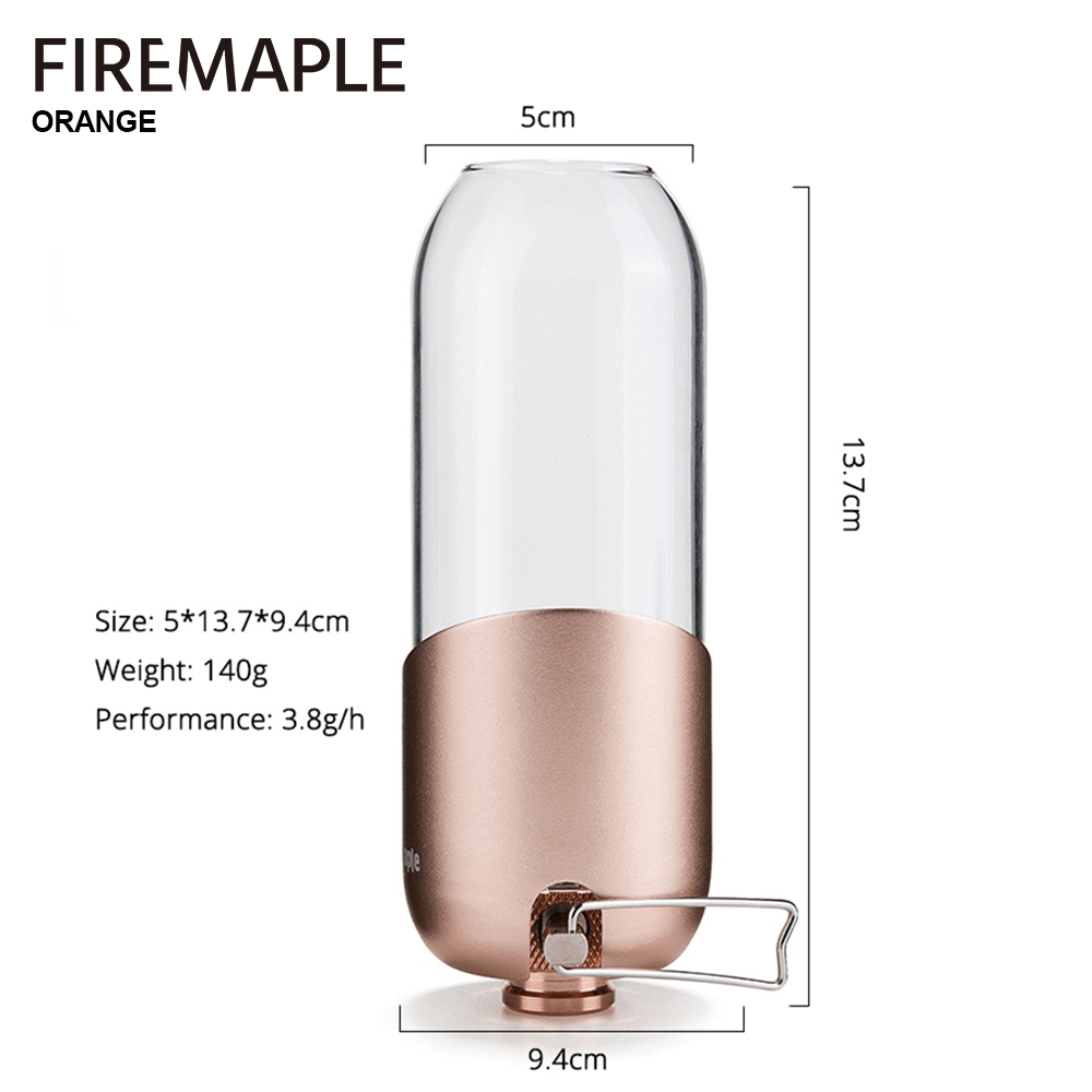 Fire Maple Orange Gas Lantern  - Outdoor Camping Outlet 리뷰 및 가격