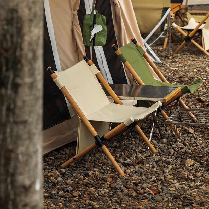 Portable Solid Wood Chair For  - Outdoor Camping Activities 리뷰 및 가격