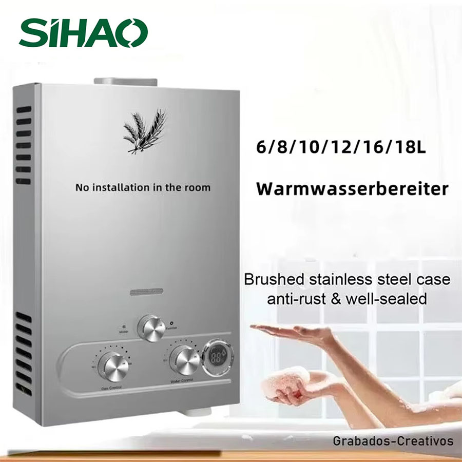 SIHAO 12L 16L 18L GPM LPG Gas  - Outdoor Camping Water Heater 리뷰 및 가격