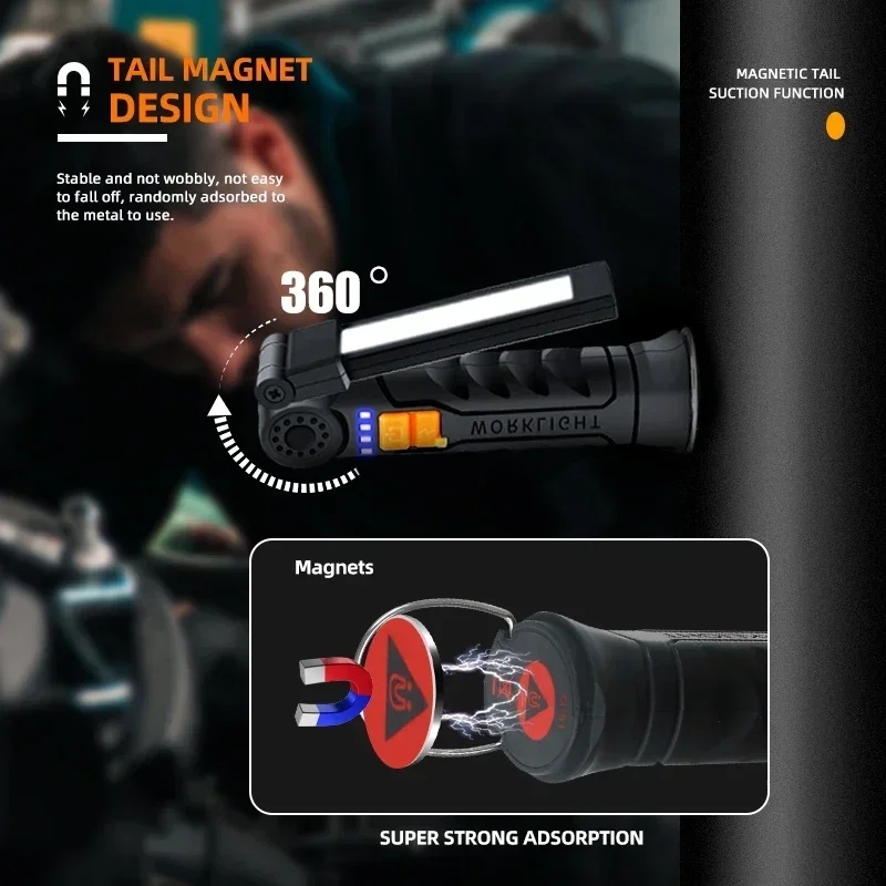 Portable COB LED Flashlight US - Outdoor Camping Light Portable 리뷰 및 가격