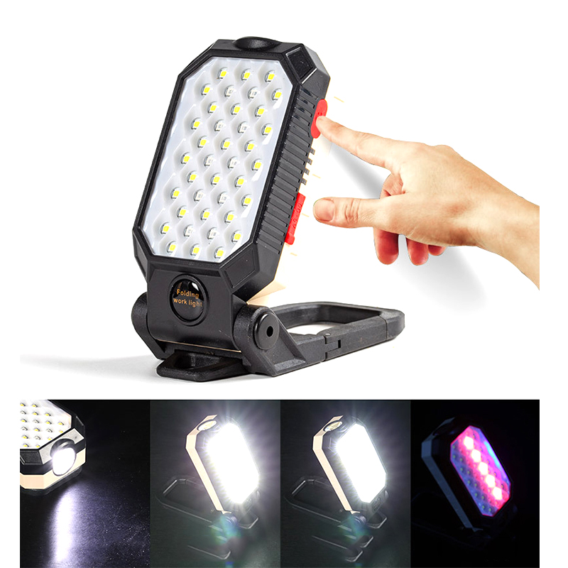 USB Rechargeable COB Work Ligh - Outdoor Camping Light Portable 리뷰 및 가격