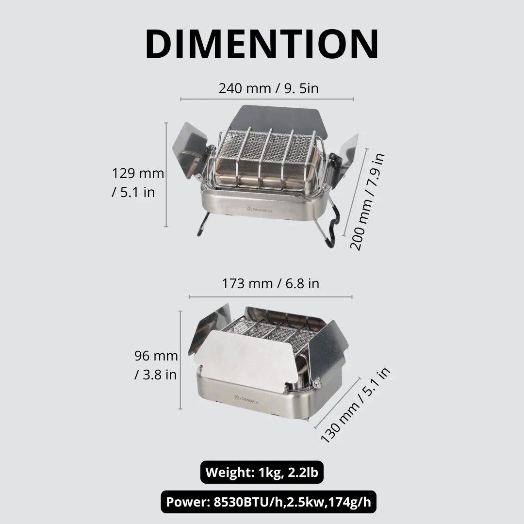 Fire-Maple Sunflower X Gas Cam - Outdoor Camping Gas Heater 리뷰 및 가격