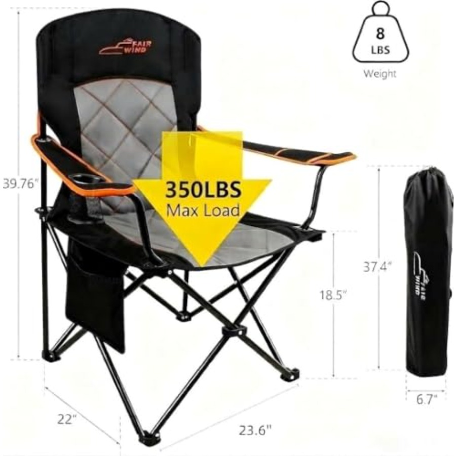 Oversized Fully Padded Camping - Camping Quad 리뷰 및 가격