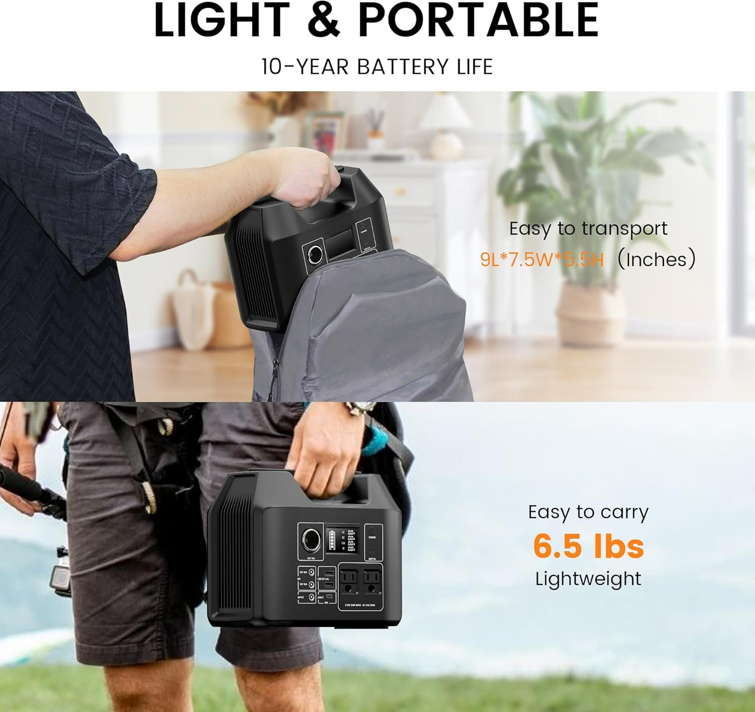 80000mAh,256Wh LiFePO4 Battery - Outdoor Camping Outlet 리뷰 및 가격