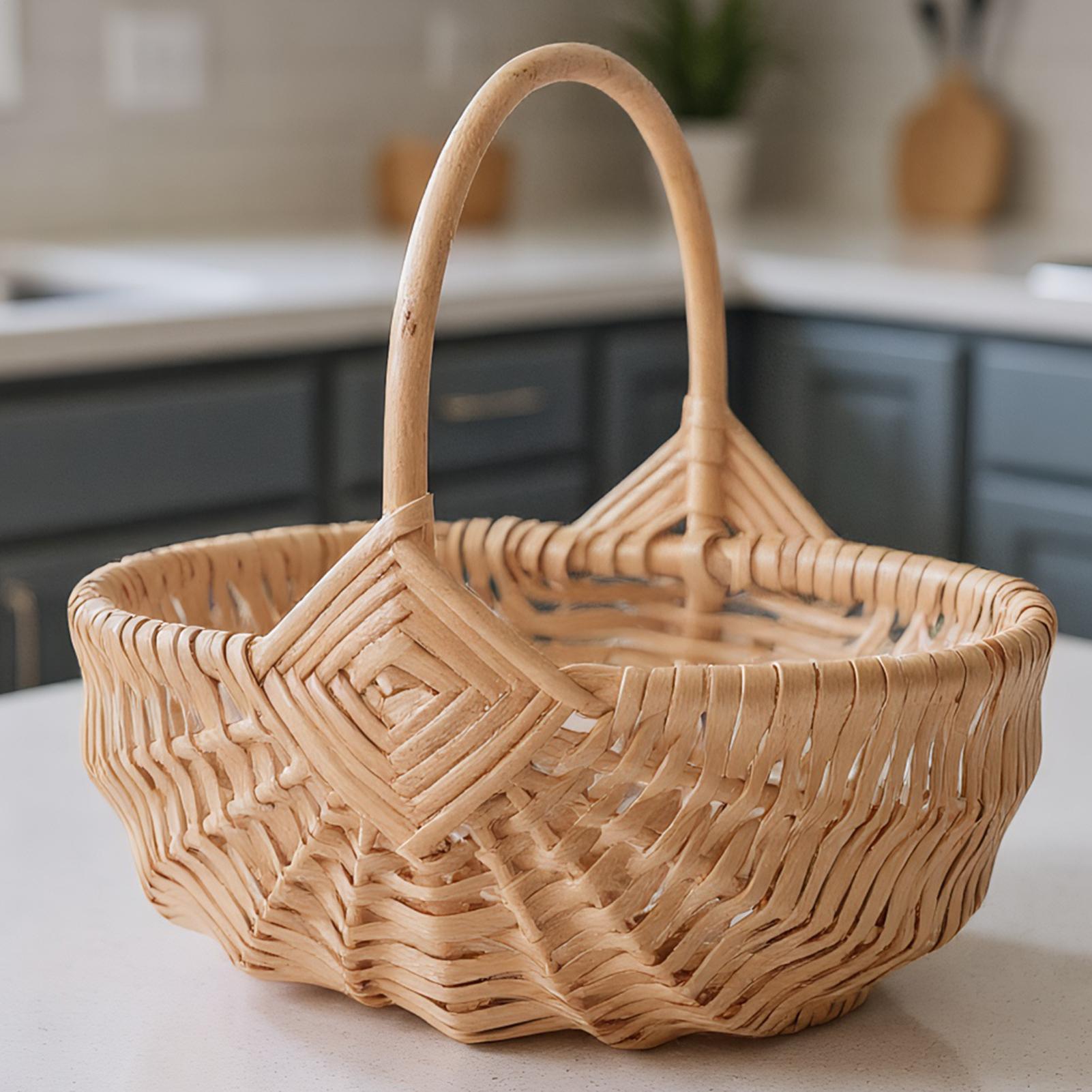 Woven Wicker Picnic Basket Wit - Outdoor Camping Activities 리뷰 및 가격