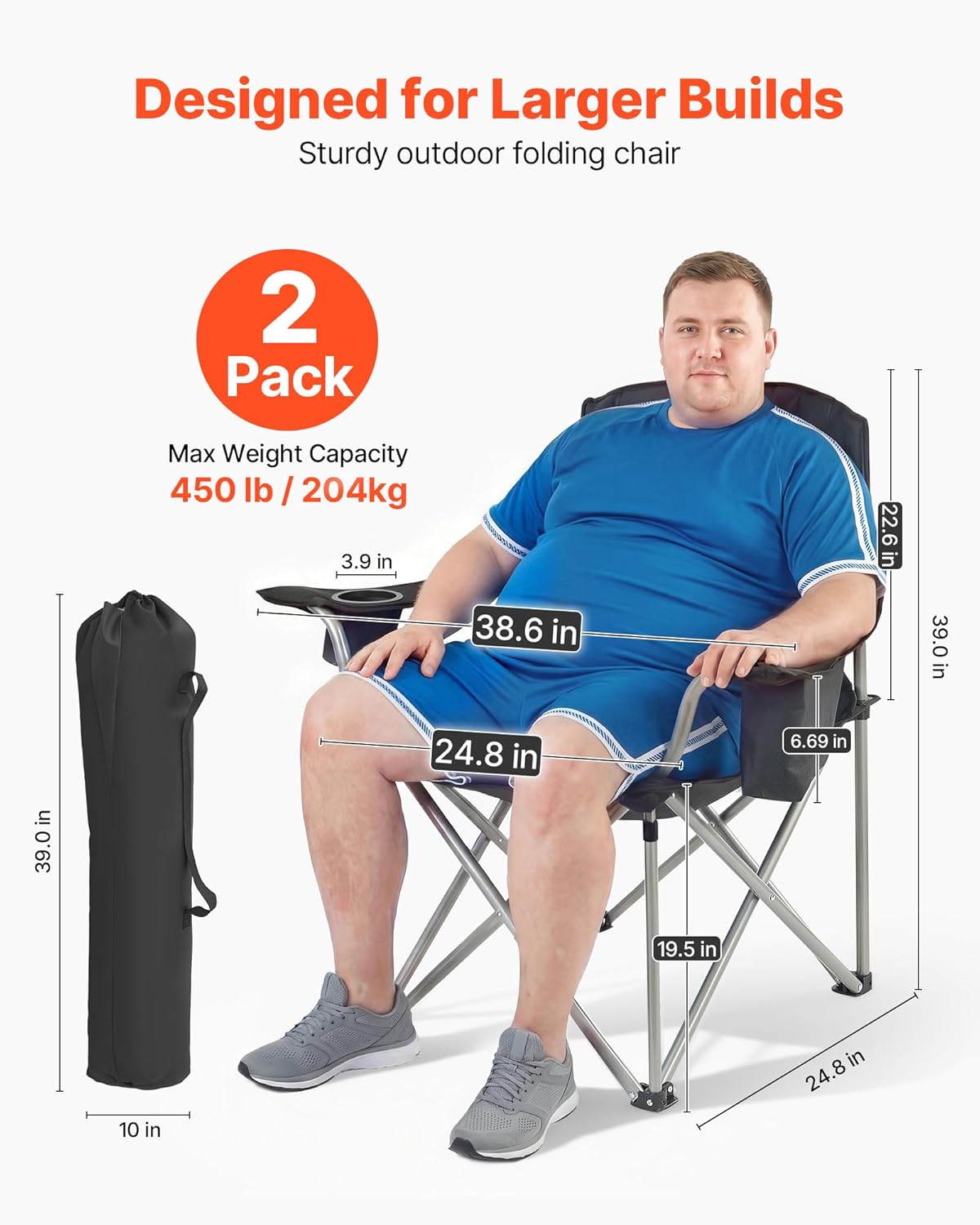 Oversized Camping Folding Chai - Camping Quad 리뷰 및 가격