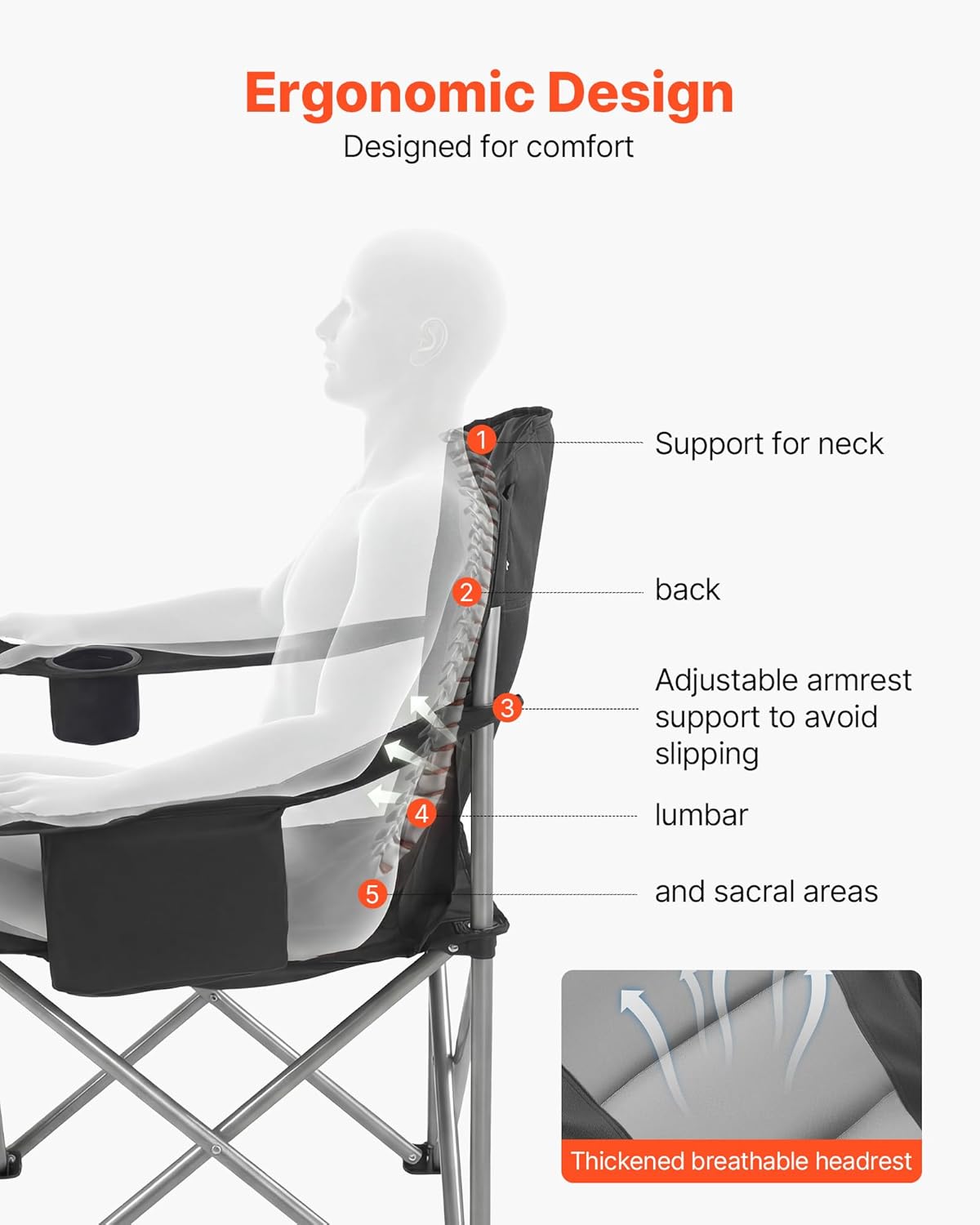 Oversized Camping Folding Chai - Camping Quad 리뷰 및 가격