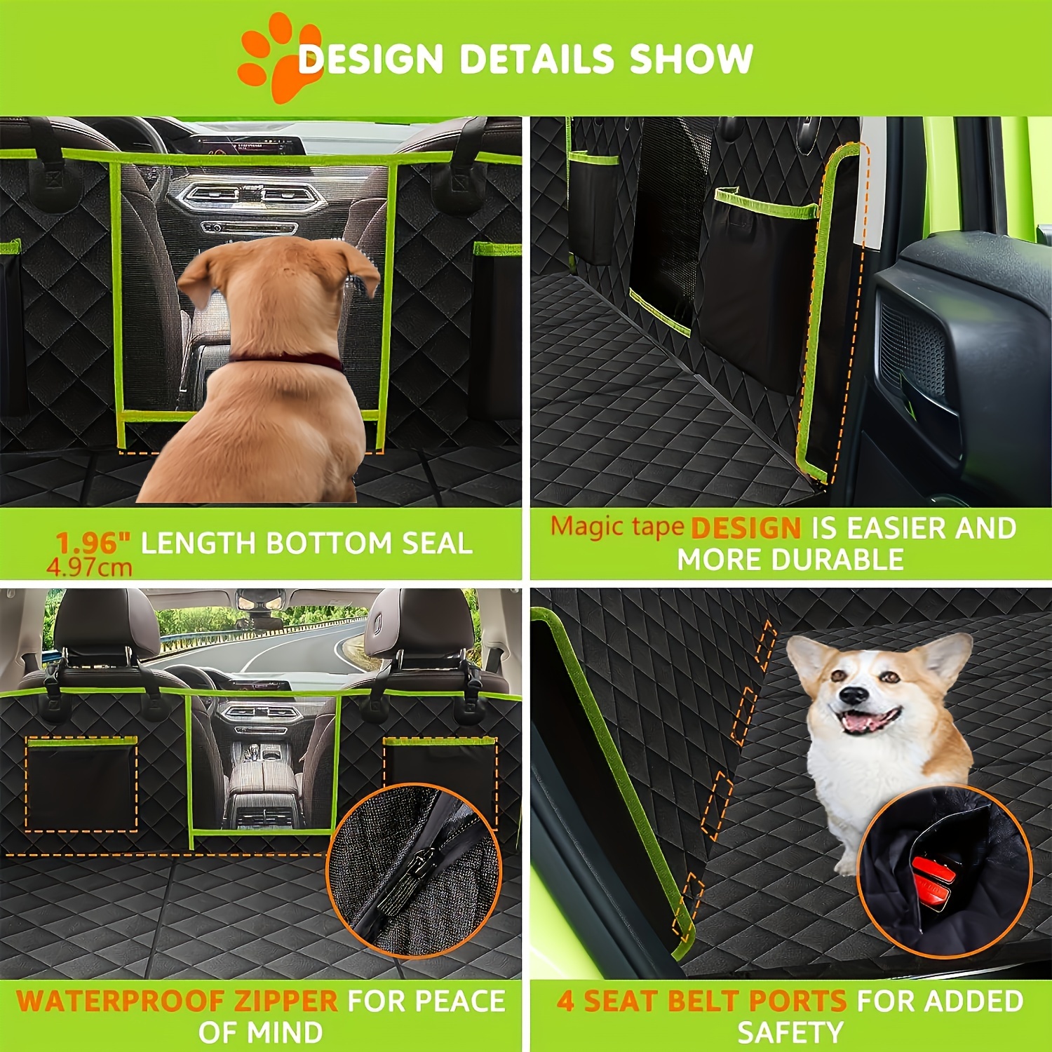 Back Seat Extender for Dogs, F - Camping Hammock 리뷰 및 가격