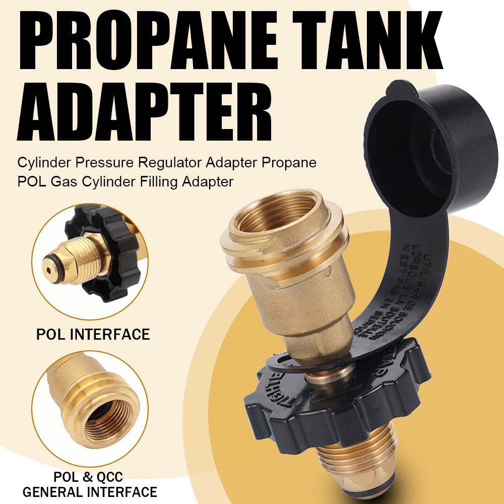 Propane POL To QCC1 Type1 Tank - Outdoor Camping Gas Heater 리뷰 및 가격