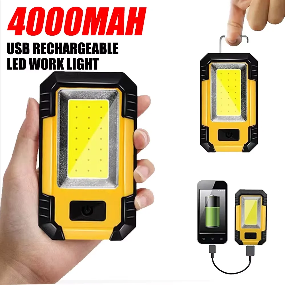 Rechargeable 4000MaH Work Ligh - Outdoor Camping Light Portable 리뷰 및 가격