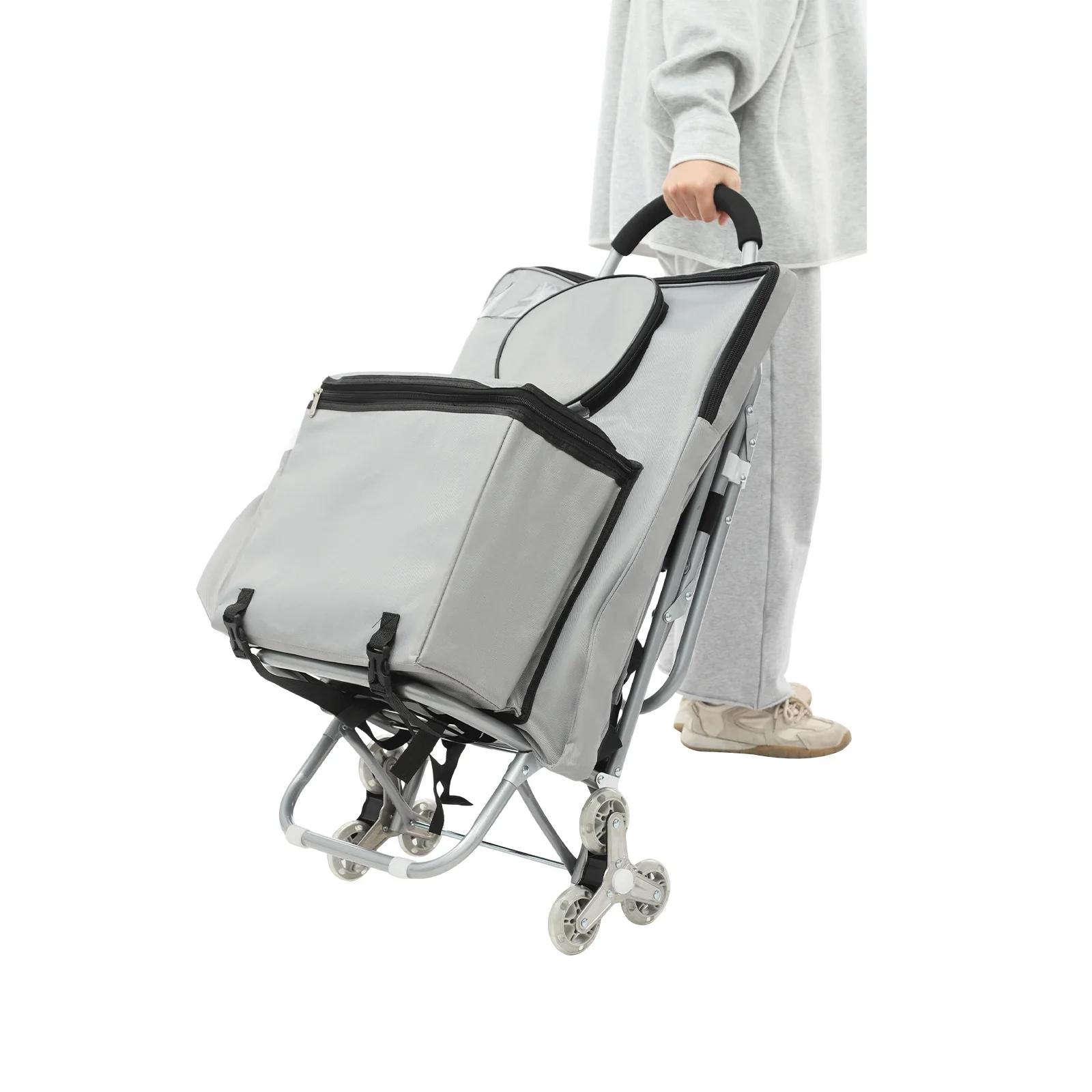 Silver 16.93*36.61inch Rolling - Folding Chair 리뷰 및 가격