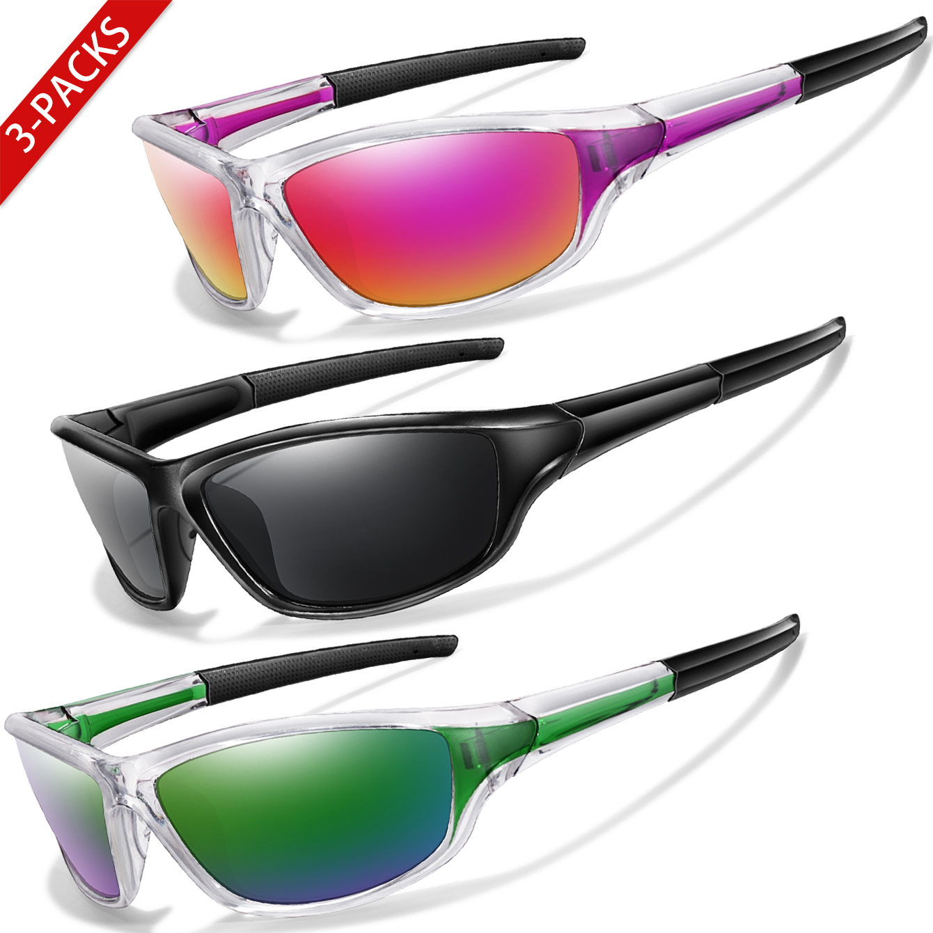 3 PCS Brand Polarized Cycling  - Outdoor Camping Brand 리뷰 및 가격