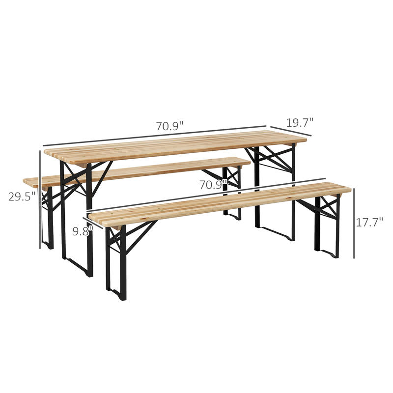 6' Portable Picnic Table and B - Outdoor Camping Activities 리뷰 및 가격