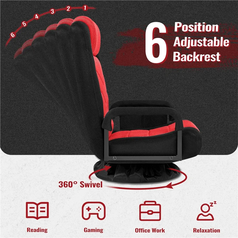 1PC Swivel Gaming Floor Chair  - Folding Chair 리뷰 및 가격