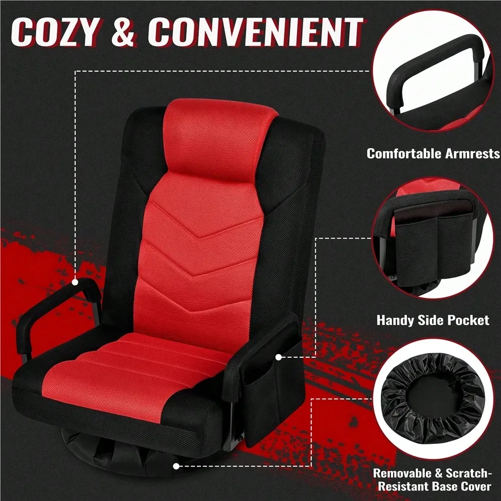 1PC Swivel Gaming Floor Chair  - Folding Chair 리뷰 및 가격