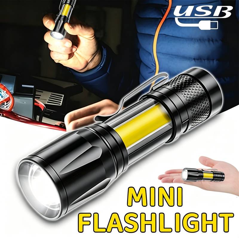 Mini LED Flashlight COB Floodl - Outdoor Camping Light Portable 리뷰 및 가격
