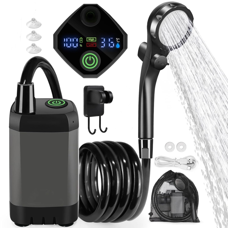 Outdoor Electric Shower Set LE - Outdoor Camping Showers 리뷰 및 가격