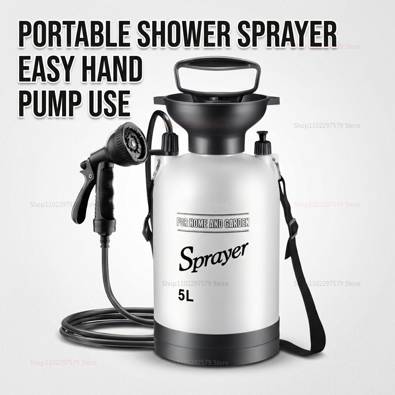 Portable Camping Shower 5L Man - Outdoor Camping Showers 리뷰 및 가격