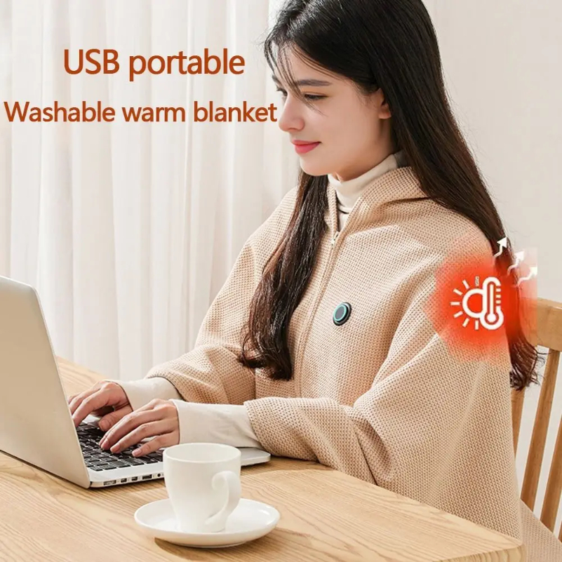 Electric Blanket Shawl USB Sin - Outdoor Camping Heated Blanket 리뷰 및 가격