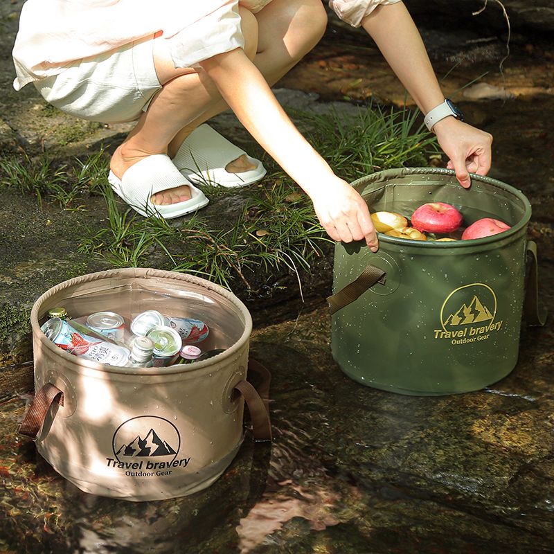 Car Folding Bucket Waterproof  - Outdoor Camping Outlet 리뷰 및 가격