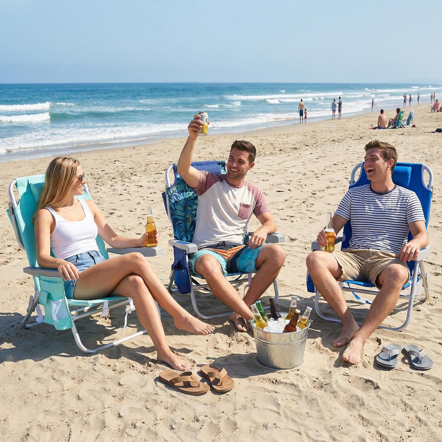 Low Beach Chair 2 Pack, 5-Posi - Folding Chair 리뷰 및 가격
