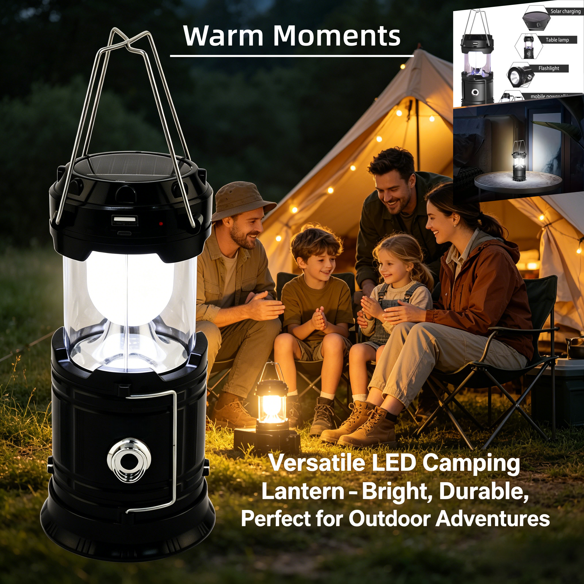 Solar Portable Handheld Campin - Camping Solar Lantern 리뷰 및 가격