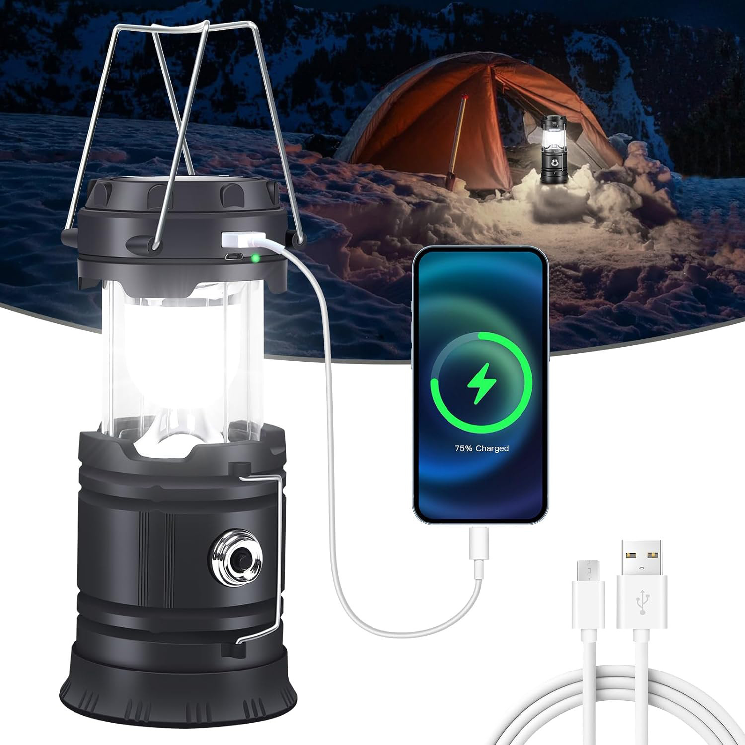 Solar Portable Handheld Campin - Camping Solar Lantern 리뷰 및 가격
